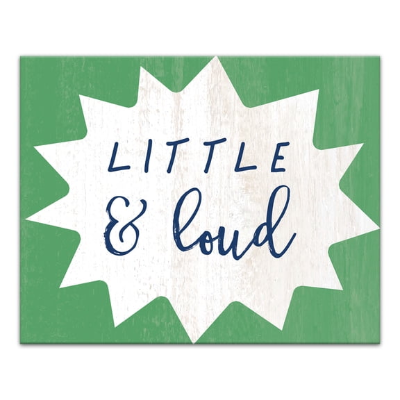 Creative Products Little and Loud 8x10 Canvas Wall Art