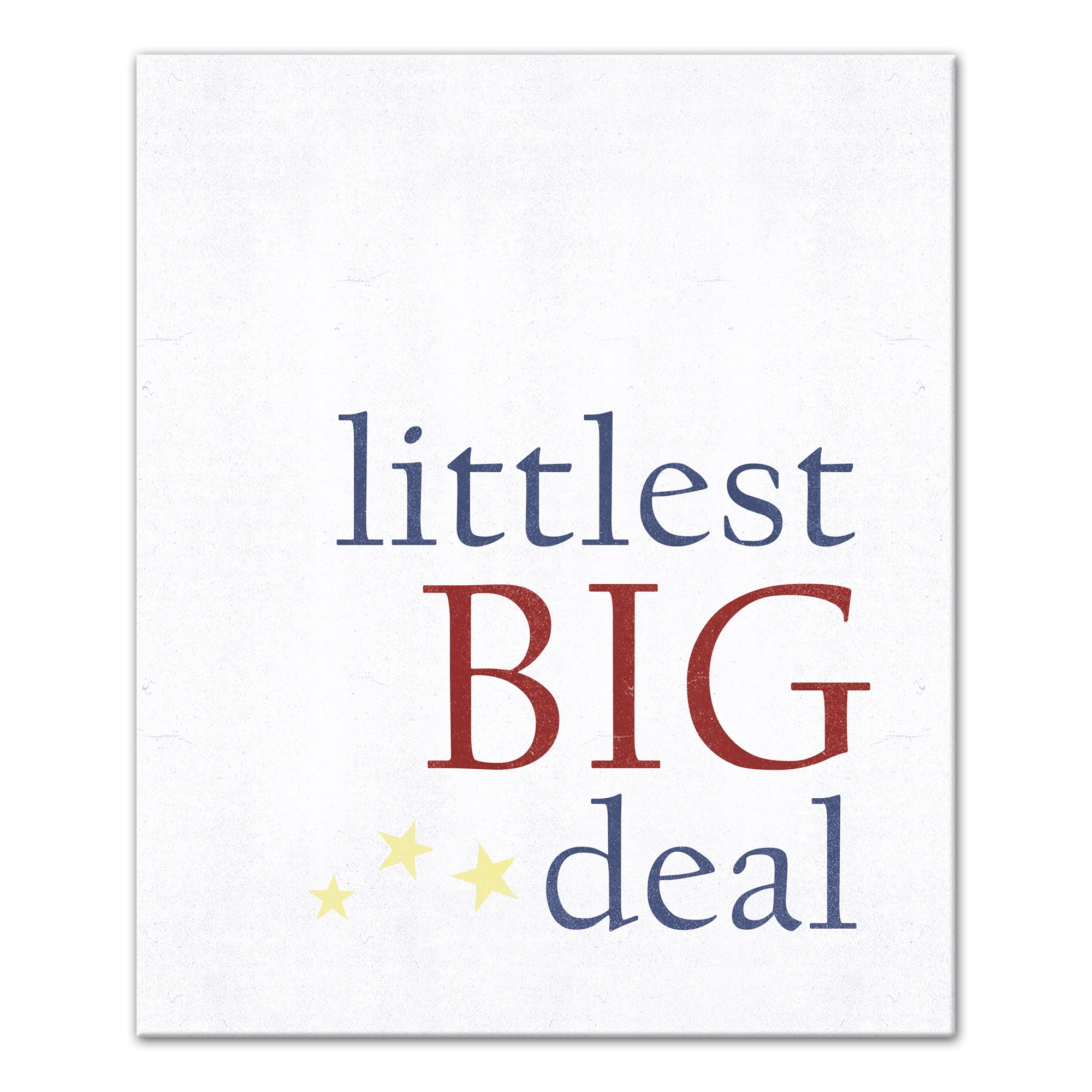 Creative Products Littlest Big Deal 20x24 Canvas Wall Art - Walmart.com
