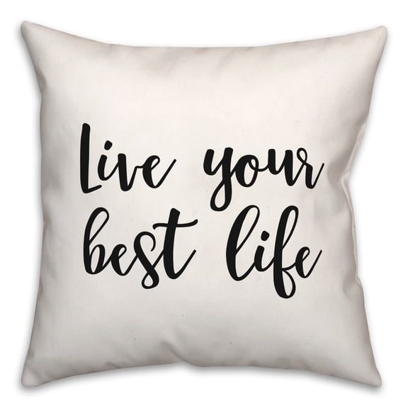 Creative Products Live 18x18 Spun Poly Pillow