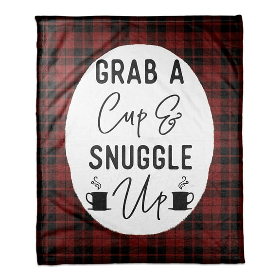 Creative Products Live Laugh Scare 30x40 Coral Fleece Blanket