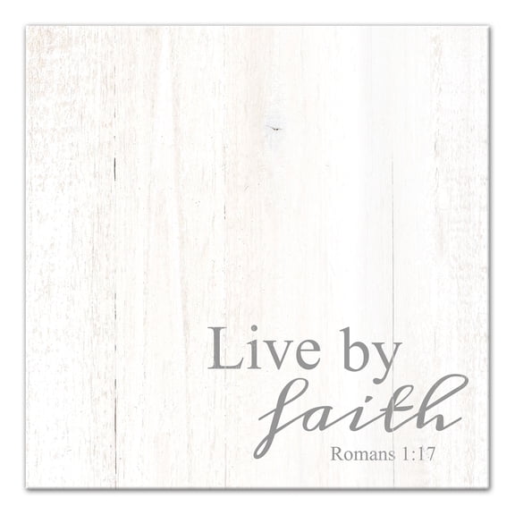Creative Products Live by faith 20x20 Canvas Wall Art