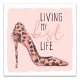 thumbnail image 1 of Creative Products Living My Best Life 12x12 Canvas Wall Art, 1 of 5