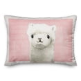 thumbnail image 1 of Creative Products Llama Love 14x20 Spun Poly Pillow, 1 of 3
