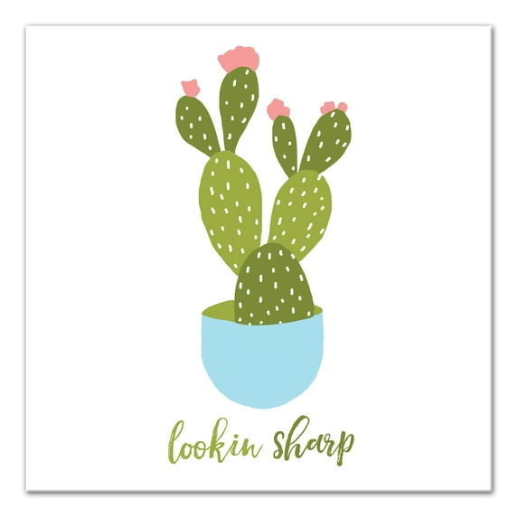 Creative Products Lookin Sharp 16x16 Canvas Wall Art