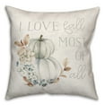 thumbnail image 1 of Creative Products Love Fall Most Of All 20 x 20 Spun Poly Pillow, 1 of 3