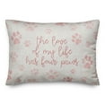 thumbnail image 1 of Creative Products Love Of My Life 20 x 14 Spun Poly Pillow, 1 of 3