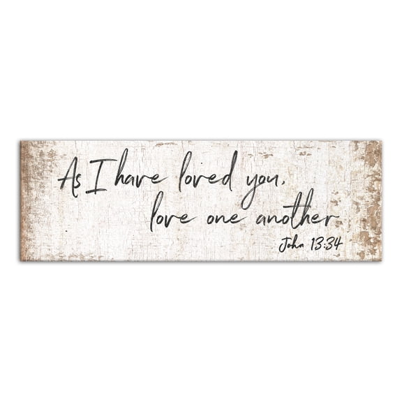 Creative Products Love One Another 12x36 Canvas Wall Art