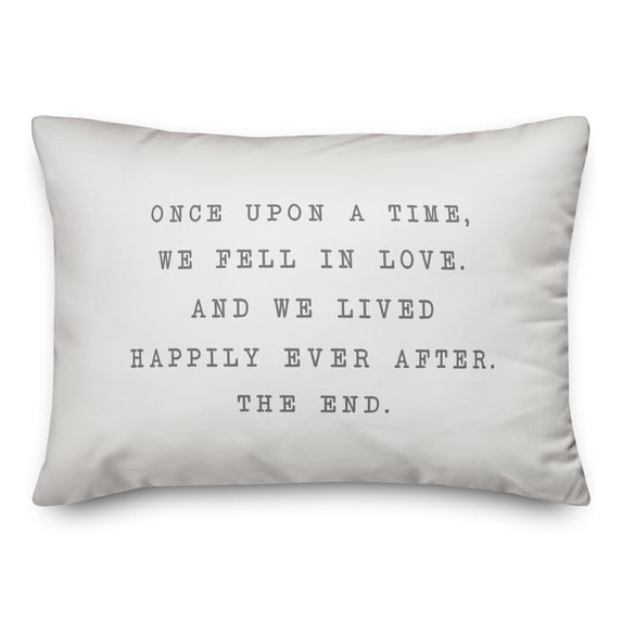 Creative Products Love Story 14x20 Spun Poly Pillow