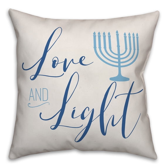 Creative Products Love and Light 18x18 Spun Poly Pillow