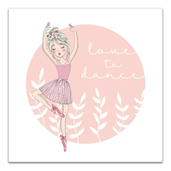 Creative Products Love to Dance 24x24 Canvas Wall Art