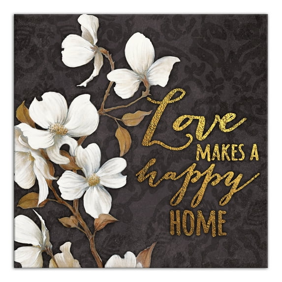 Creative Products Loving Home 16x16 Canvas Wall Art