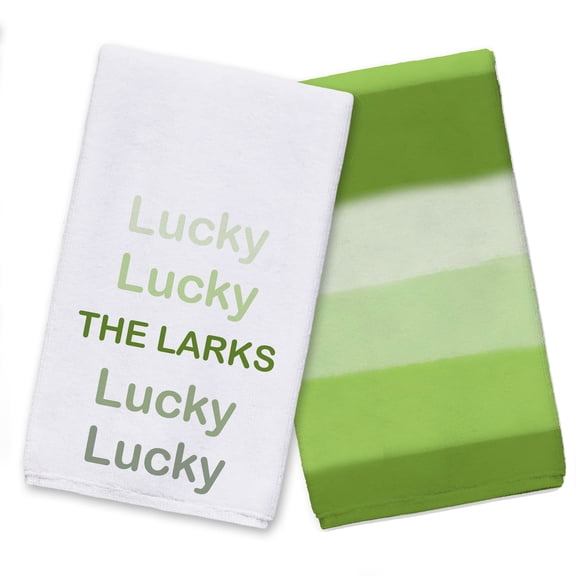 Creative Products Lucky Family Name 16 x 25 Tea Towel Set of 2