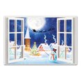 thumbnail image 1 of Creative Products Magical Christmas Window 16x24 Canvas Wall Art, 1 of 5