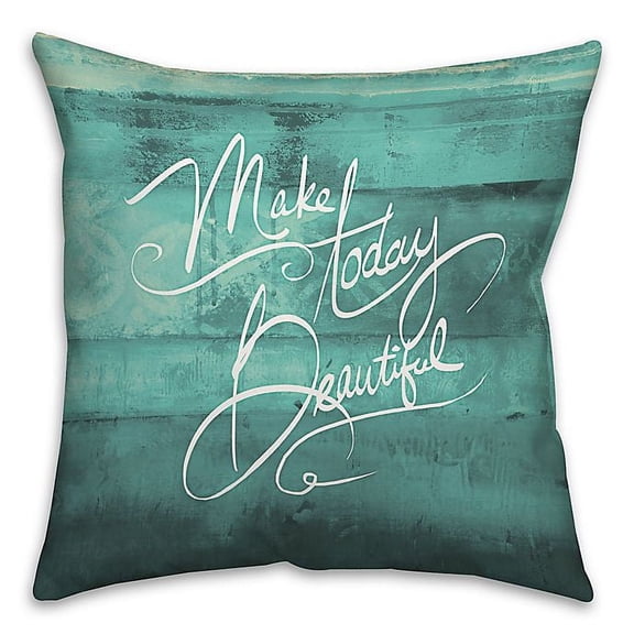 Creative Products Make Today Beautiful Spun Polyester Throw Pillow - 16x16