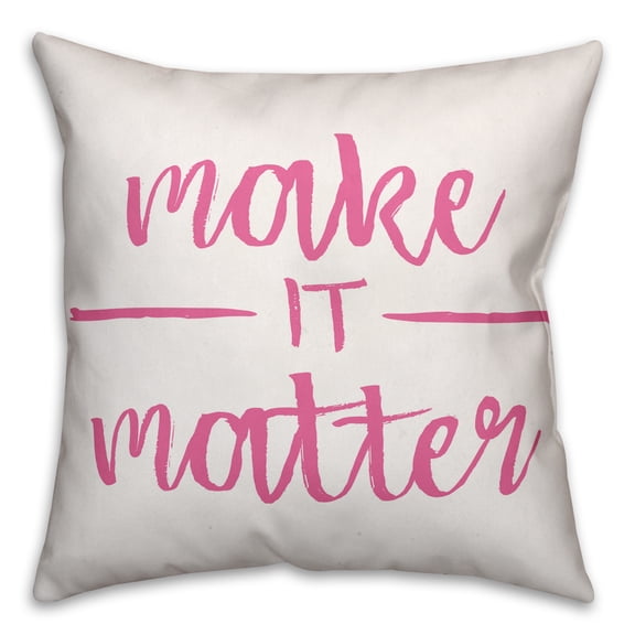 Creative Products Make it Matter 18x18 Throw Pillow