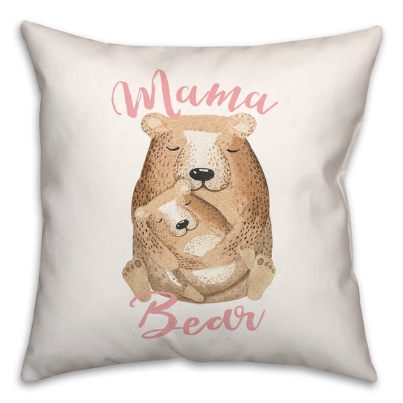 Creative Products Mama Bear 18x18 Spun Poly Pillow