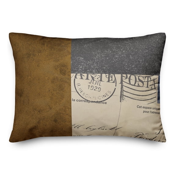 Creative Products Masculine Fiber Pattern 14x20 Spun Poly Pillow