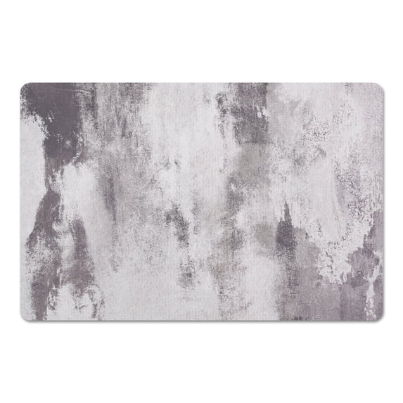 Creative Products Merlot Abstract Gray 27x18 Floor Mat