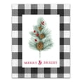 thumbnail image 1 of Creative Products Merry and Bright Pine 11x14 Canvas Wall Art, 1 of 5