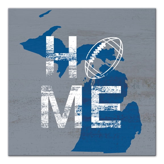 Creative Products Michigan Football State Pride 16x16 Canvas Wall Art