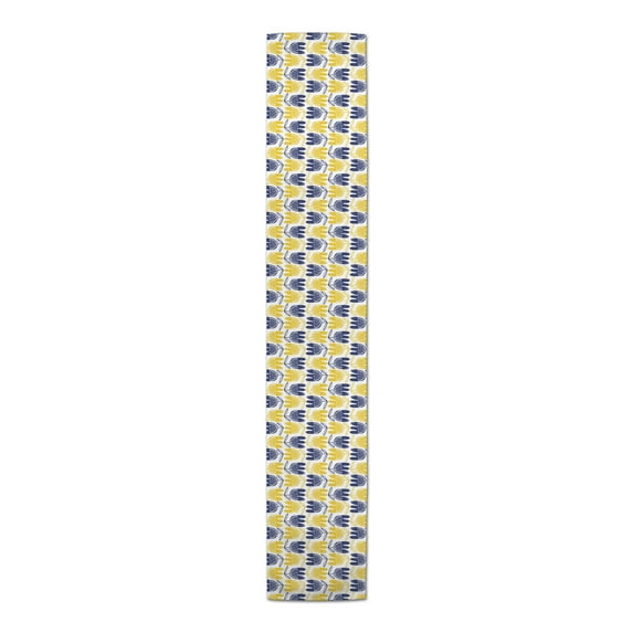 Creative Products Mid Mod Florals 16x90 Poly Twill Table Runner