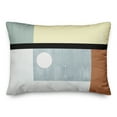 thumbnail image 1 of Creative Products Mid Mod Shapes And Lines 14x20 Spun Poly Pillow, 1 of 3