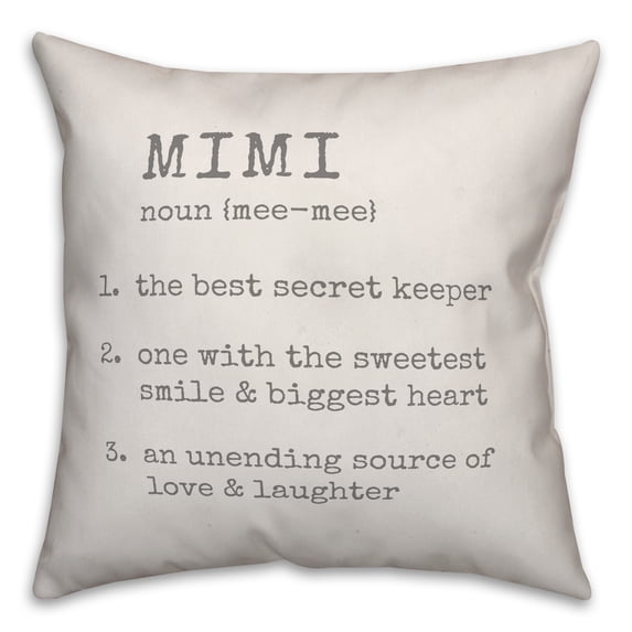 Creative Products Mimi Definition 16x16 Spun Poly Pillow