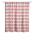 thumbnail image 1 of Creative Products Modern Floral Pattern 71x74 Shower Curtain, 1 of 2