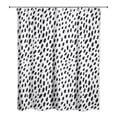 thumbnail image 1 of Creative Products Monochromatic Spot Pattern 71x74 Shower Curtain, 1 of 2