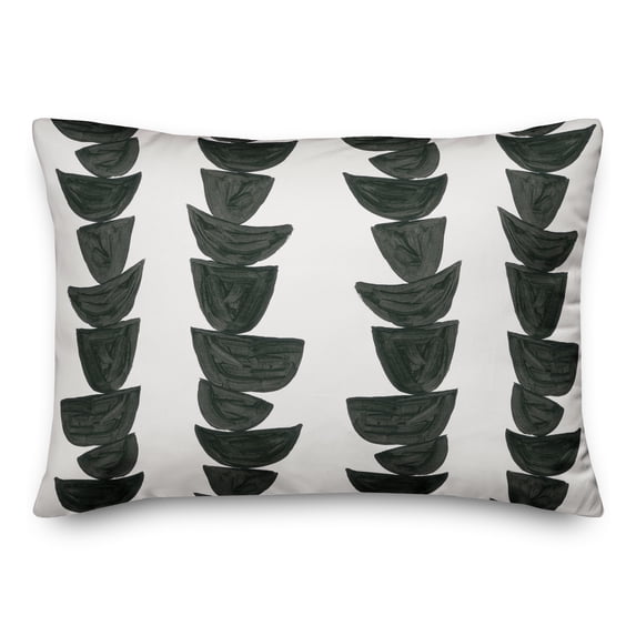 Creative Products Monochromatic Stacked Bowls 20 x 14 Spun Poly Pillow