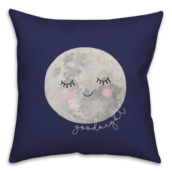 Creative Products Moon and Sun Greetings 16x16 Spun Poly Pillow