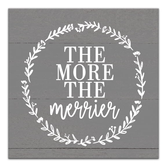 Creative Products More The Merrier 16 x 16 Canvas Wall Art