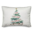 thumbnail image 1 of Creative Products Most Wonderful Tree 20 x 14 Spun Poly Pillow, 1 of 3