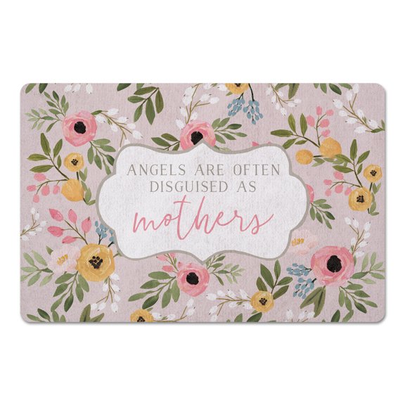Creative Products Mother's are Angels 18 x 27 Floor Mat