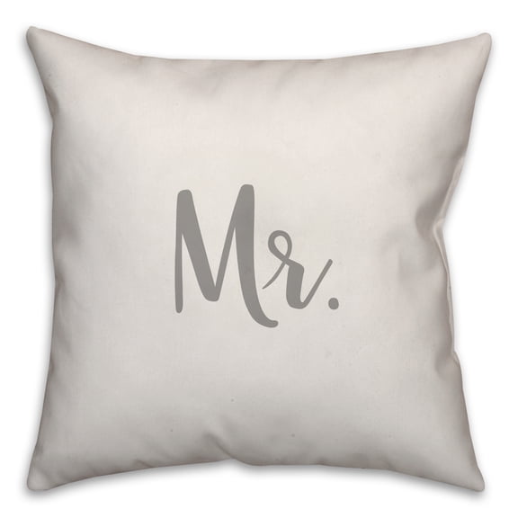 Creative Products Mr. 16x16 Spun Poly Pillow