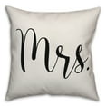 thumbnail image 1 of Creative Products Mrs Script 16x16 Spun Poly Pillow, 1 of 2