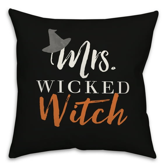 Creative Products Mrs. Wicked Witch 16x16 Spun Poly Pillow