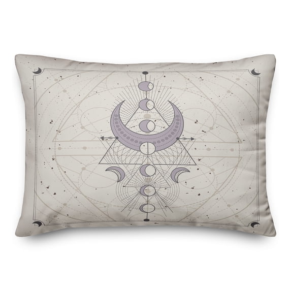 Creative Products Mystic Moon 1 20 x 14 Spun Poly Pillow