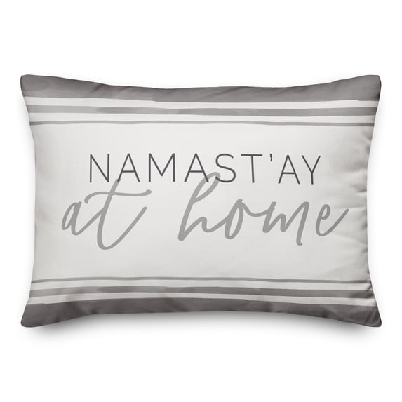 Creative Products Namastay Home 14x20 Spun Poly Pillow