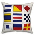 thumbnail image 1 of Creative Products Nautical Flags 18x18 Indoor / Outdoor Pillow, 1 of 2