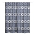 thumbnail image 1 of Creative Products Navy Barn Star Spice Pattern 71x74 Shower Curtain, 1 of 2