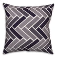 thumbnail image 1 of Creative Products Navy Geo Rectangles 18x18 Indoor / Outdoor Pillow, 1 of 3