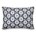 thumbnail image 1 of Creative Products Navy Gray Mod Pattern 14x20 Indoor / Outdoor Pillow, 1 of 3