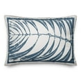 thumbnail image 1 of Creative Products Navy Leaf Imprint II 14x20 Spun Poly Pillow, 1 of 3