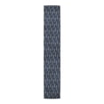 thumbnail image 1 of Creative Products Navy Leaf Pattern 16x72 Cotton Twill Table Runner, 1 of 3