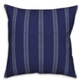 thumbnail image 1 of Creative Products Navy Lines 16 x 16 Indoor / Outdoor Pillow, 1 of 3