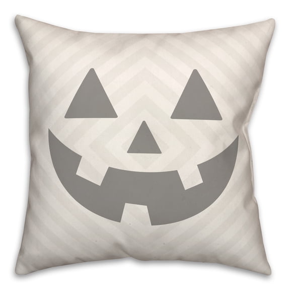 Creative Products Neutral Diamond Jack 16 x 16 Spun Poly Pillow