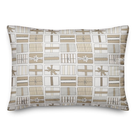 Creative Products Neutral Gift Boxes 20 x 14 Spun Poly Pillow