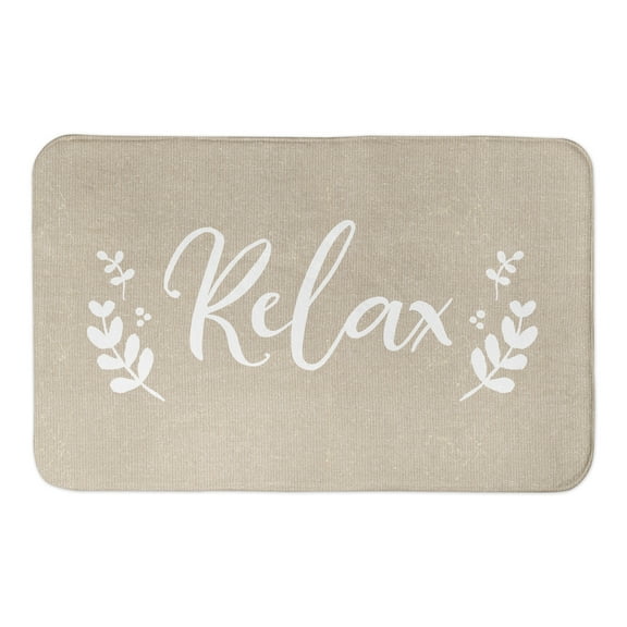 Creative Products Neutral Relax 21 x 34 Bath Mat