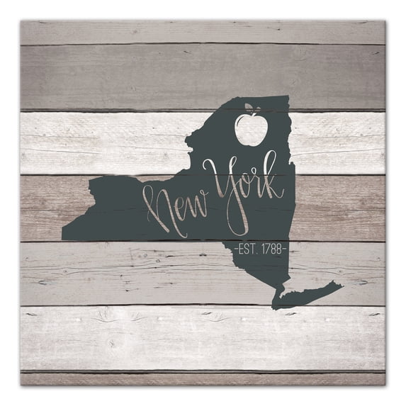 Creative Products New York Established 16x16 Canvas Wall Art